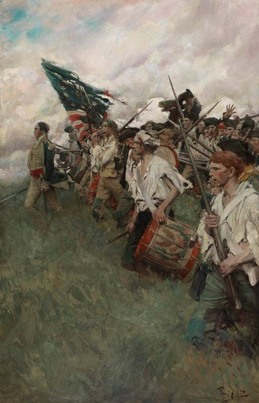 American Revolution historical imagery