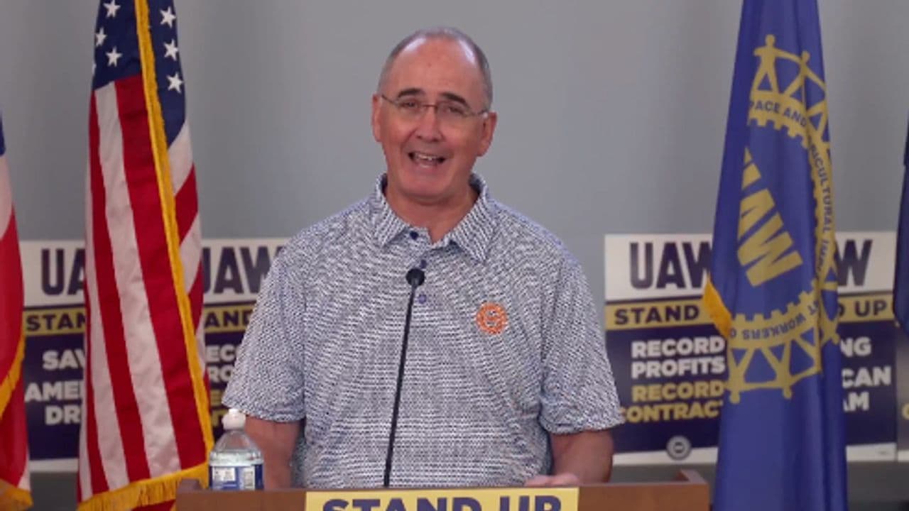 UAW President Shawn Fain